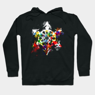 Watercolor Snowflake Hoodie